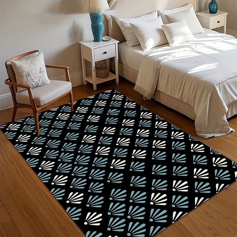 Retro Boho Geometric Area Rug  - Outdoor Lighting Mid Century Modern incelemesi ve fiyatı