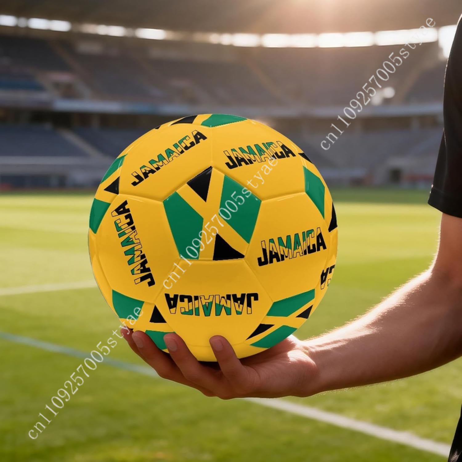 Jamaica Flag Jamaican Soccer B - Outdoor Lighting Jamaica incelemesi ve fiyatı