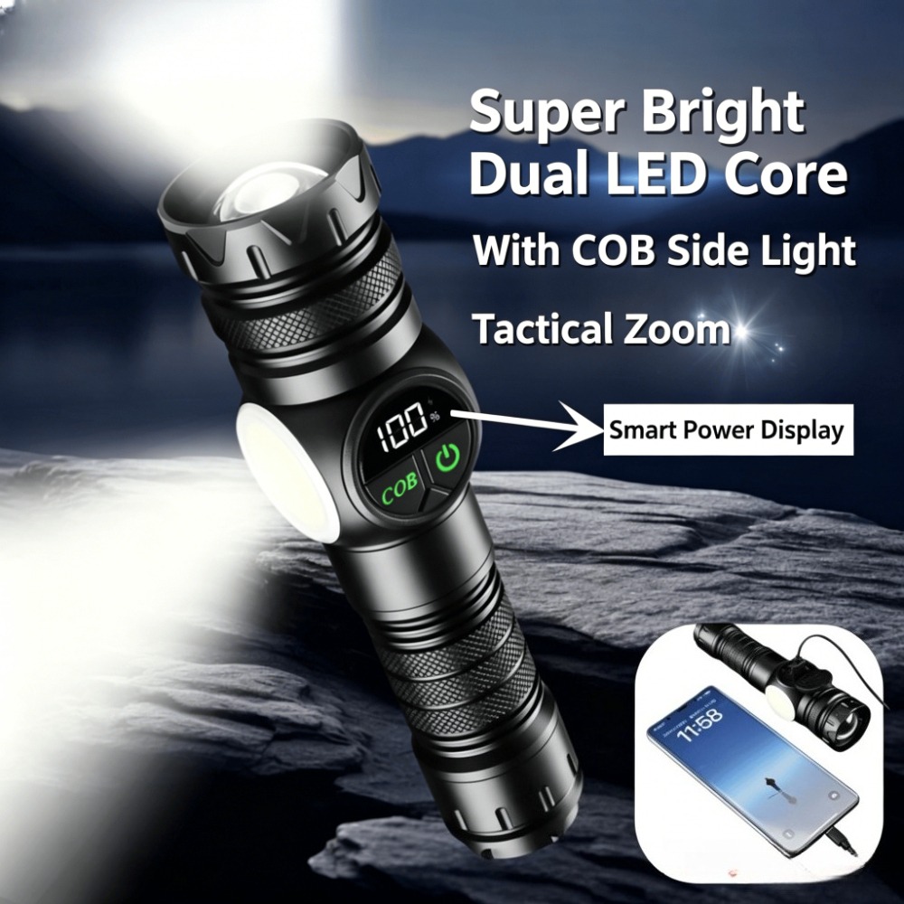 White Light LED Flashlight Typ - Outdoor Lighting Types incelemesi ve fiyatı