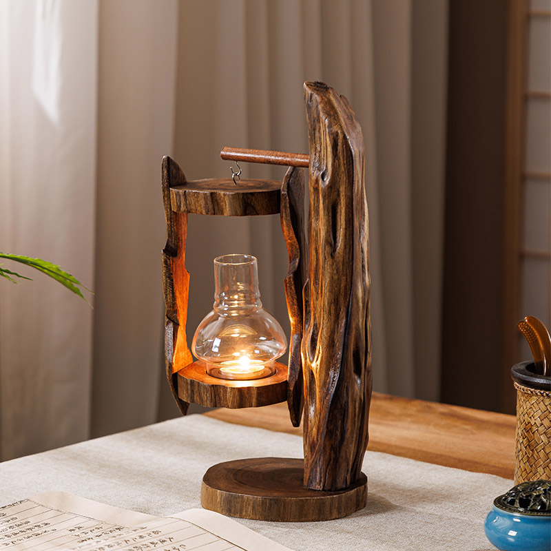 Log Wind Lamp Creative Candles - Outdoor Zen Lighting incelemesi ve fiyatı