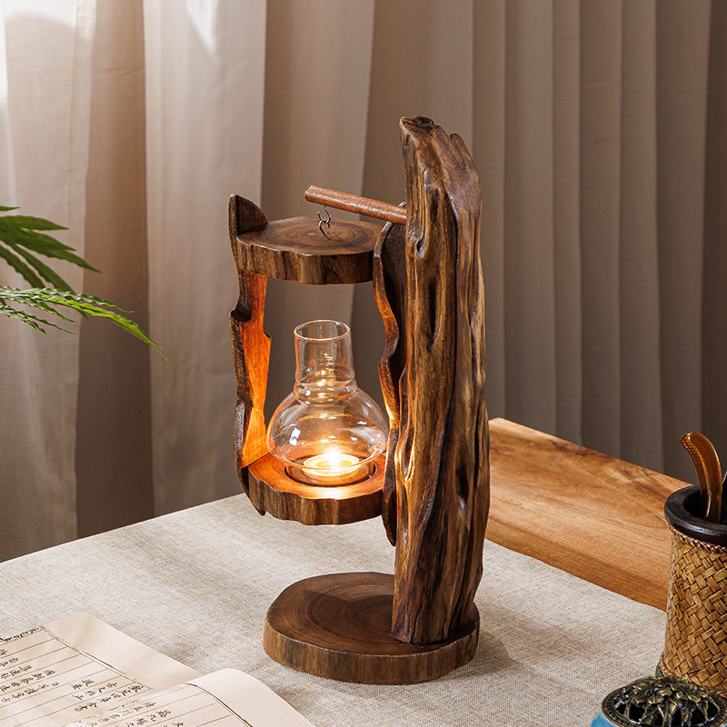 Log Wind Lamp Creative Candles - Outdoor Zen Lighting incelemesi ve fiyatı