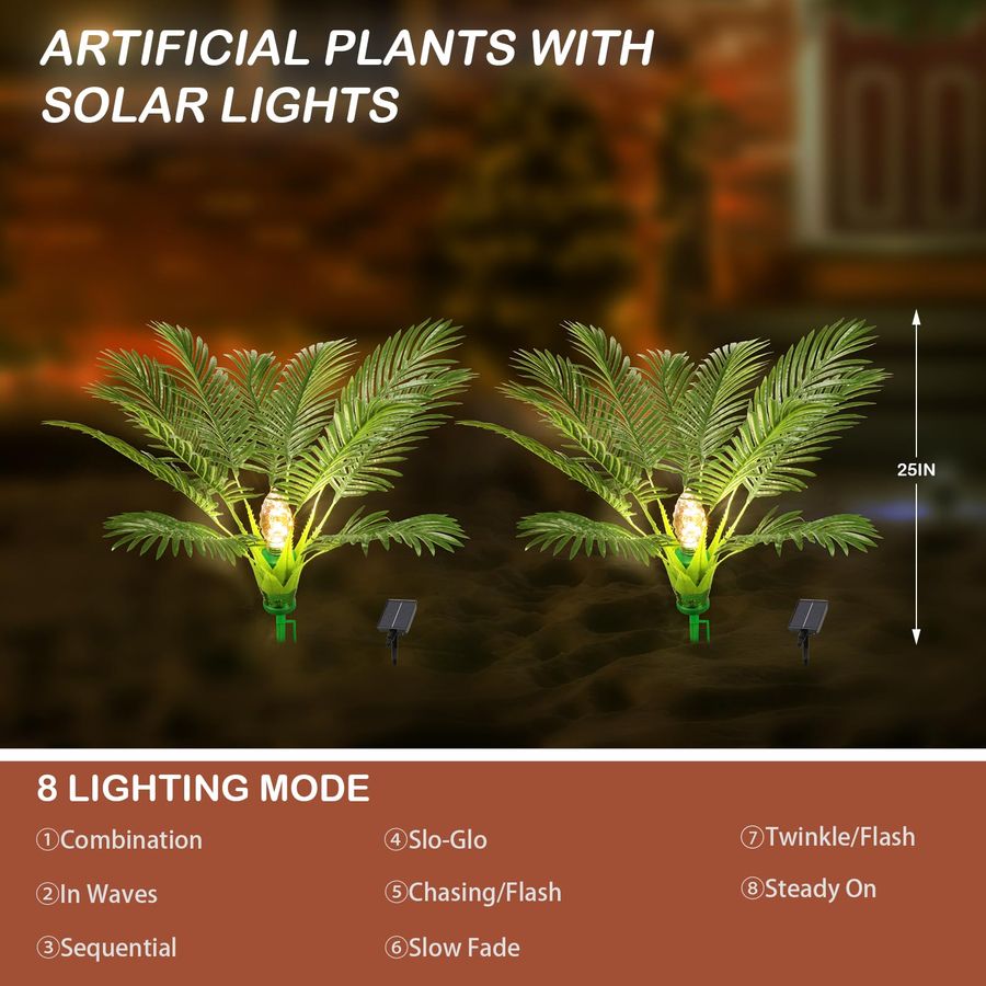 Pack Artificial Plants Outdoor - Outdoor Lighting Tree incelemesi ve fiyatı