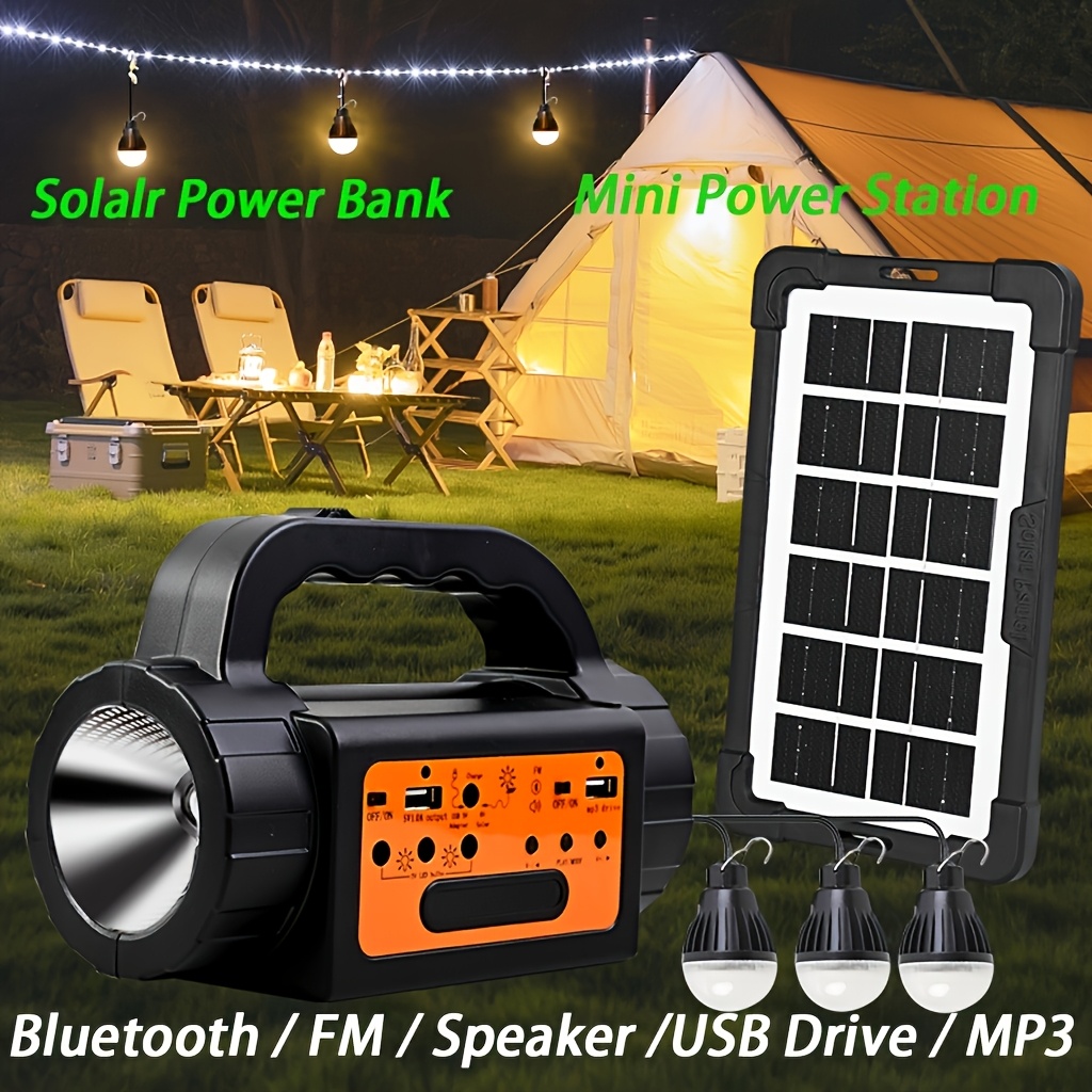 Solar Rechargeable Camping Lig - Outdoor Lighting Rechargeable incelemesi ve fiyatı