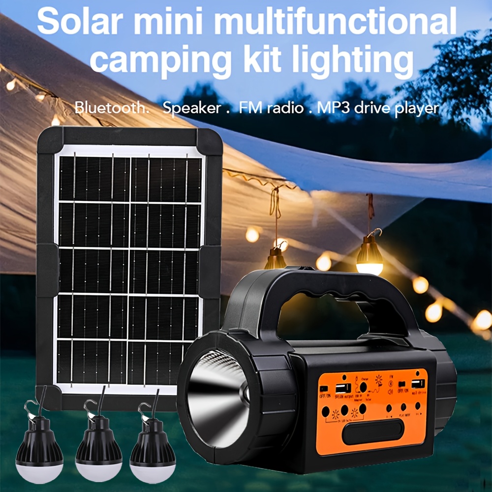 Solar Rechargeable Camping Lig - Outdoor Lighting Rechargeable incelemesi ve fiyatı