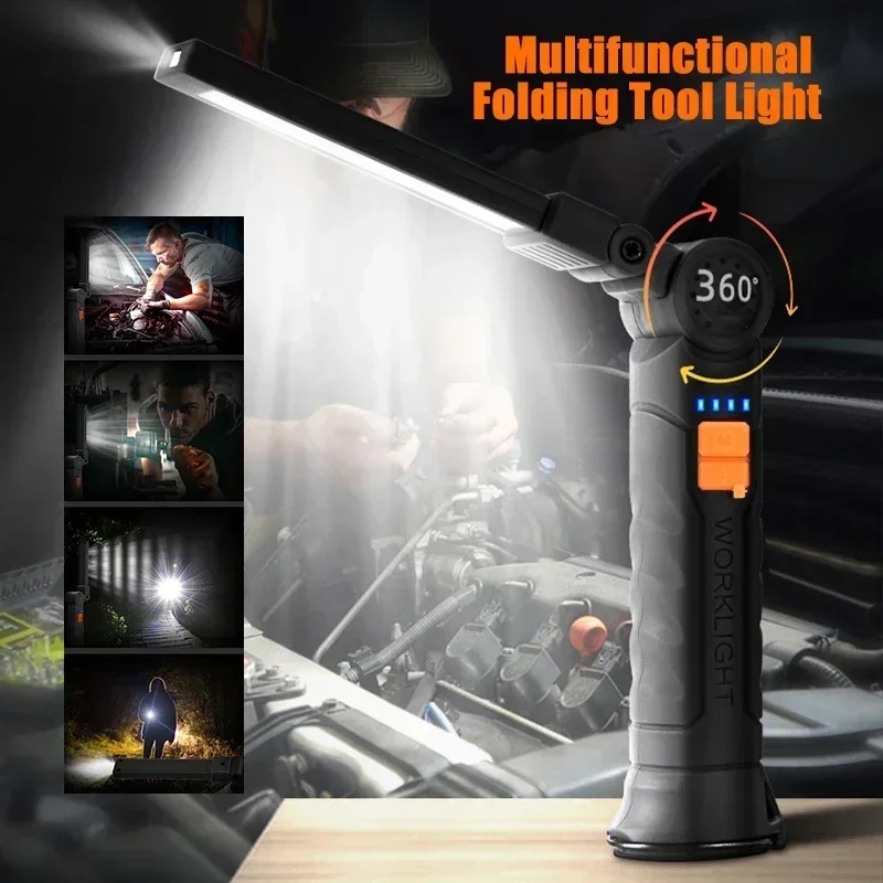 Portable LED COB Search Lights - Outdoor Lighting Rechargeable incelemesi ve fiyatı