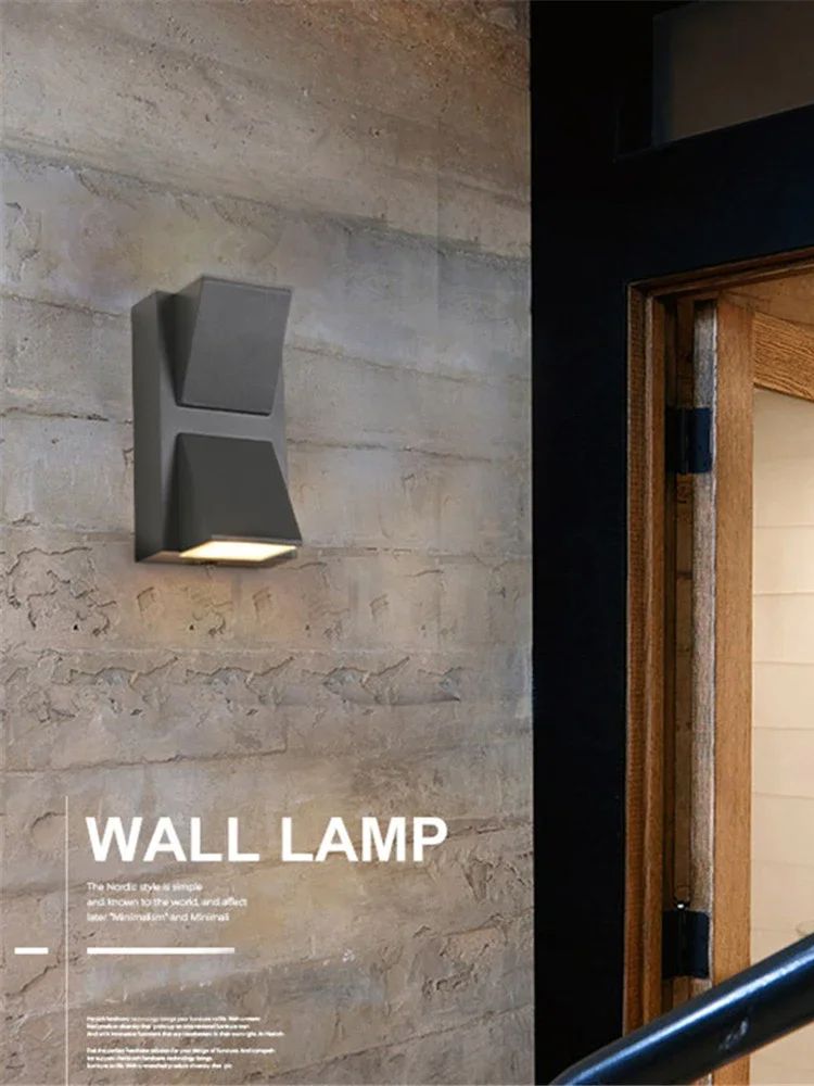 IP65 LED Wall Light Aluminum O - Outdoor Lighting On Stairs incelemesi ve fiyatı