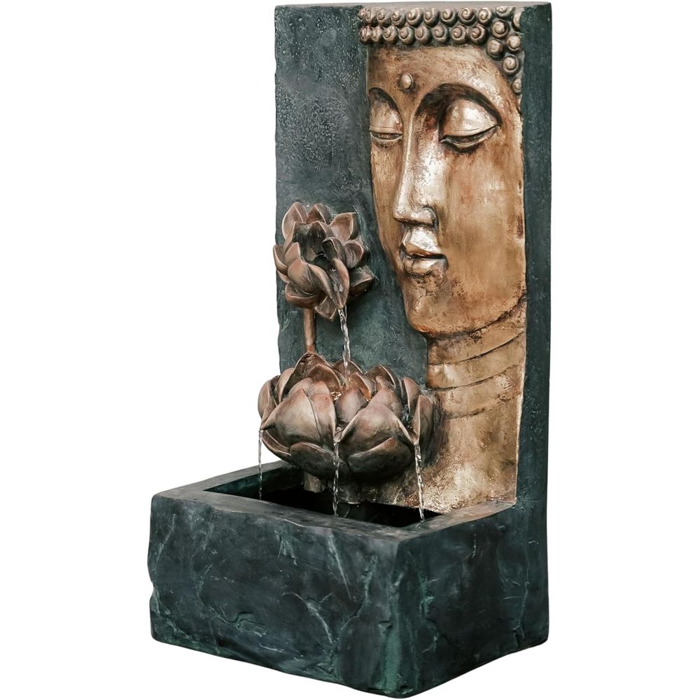 30 Zen Buddha Water Fountain w - Outdoor Zen Lighting incelemesi ve fiyatı