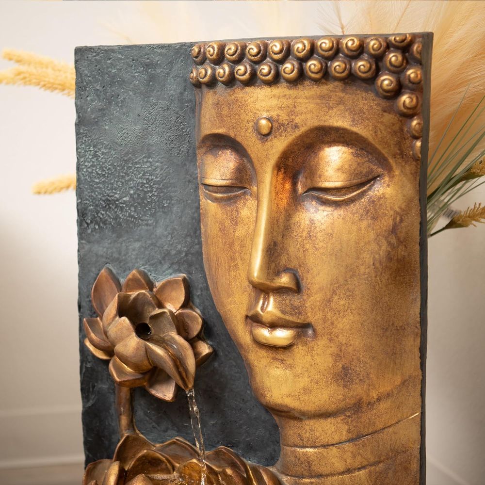 30 Zen Buddha Water Fountain w - Outdoor Zen Lighting incelemesi ve fiyatı