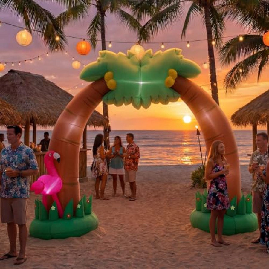 Outdoor luau decoration: 9 ft  - Outdoor Lighting Tree incelemesi ve fiyatı
