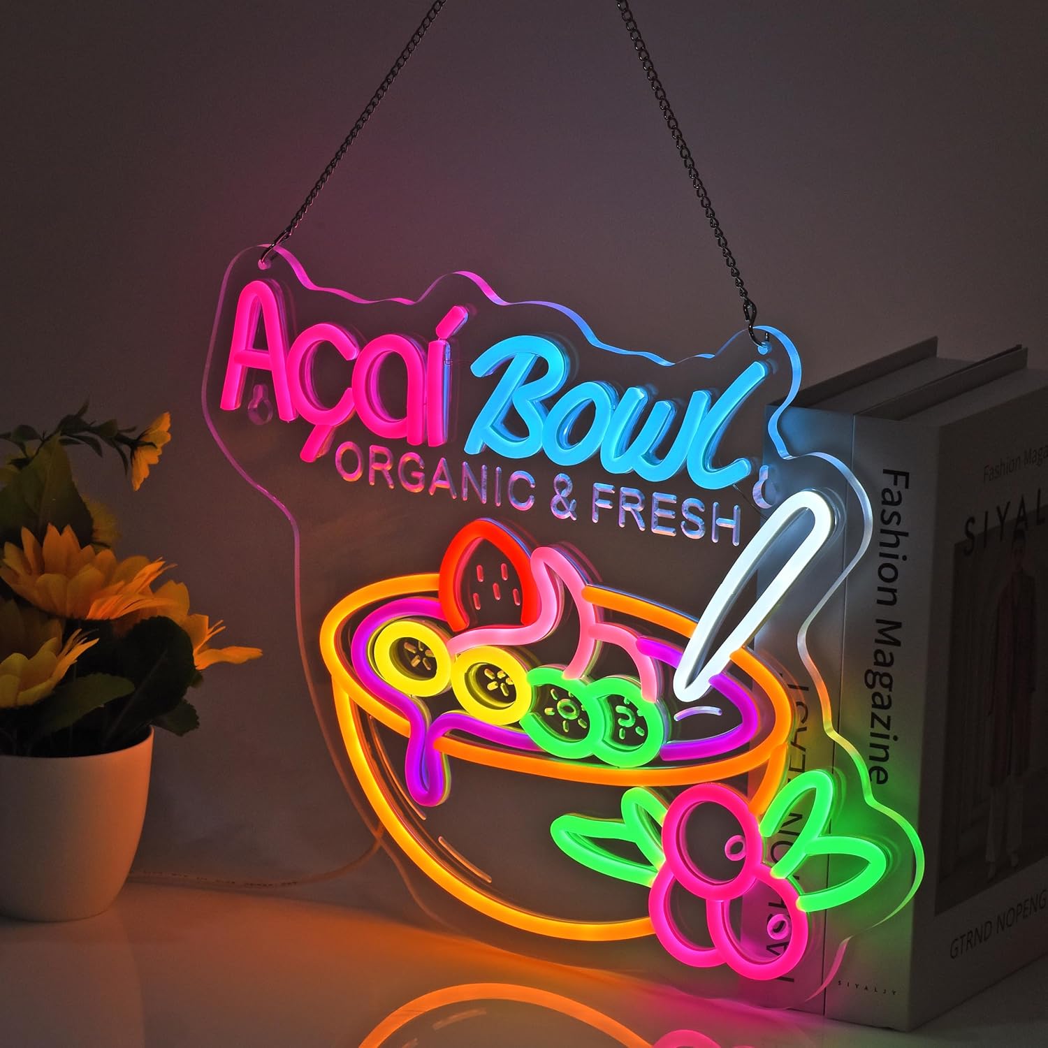 Restaurant Decor Neon Sign Bus - Outdoor Lighting For Store incelemesi ve fiyatı
