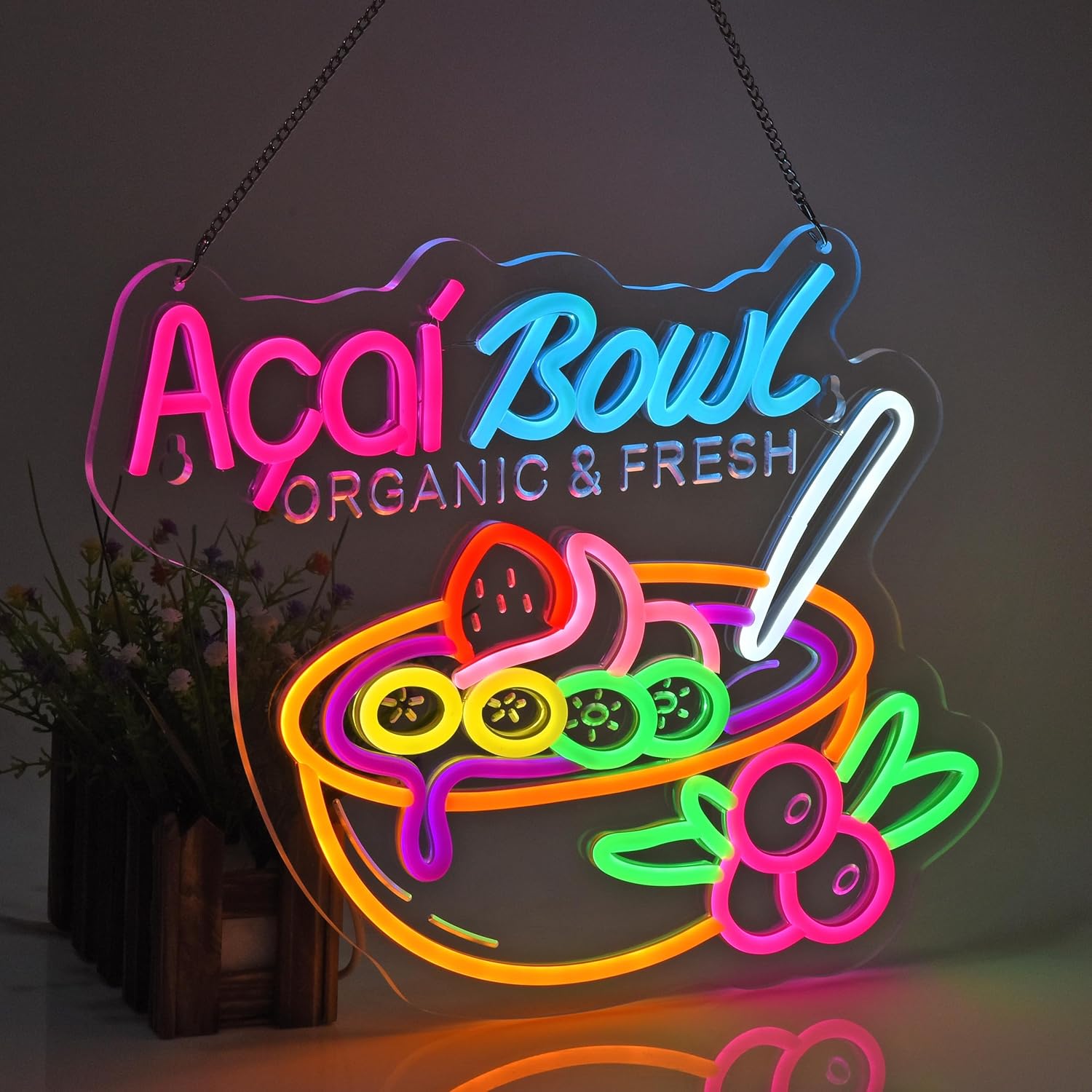 Restaurant Decor Neon Sign Bus - Outdoor Lighting For Store incelemesi ve fiyatı