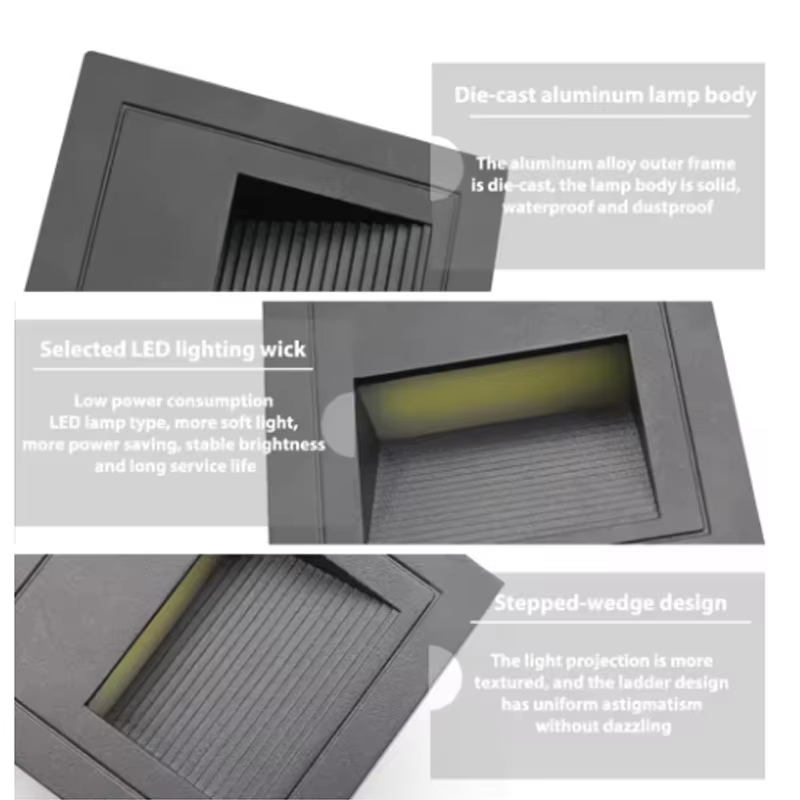 LED Stair Light Wall Lamp 3W I - Outdoor Lighting On Stairs incelemesi ve fiyatı