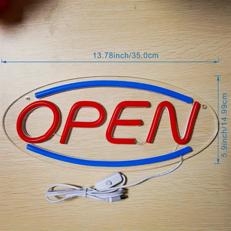OPEN LED Neon Sign, USB Neon S - Outdoor Lighting For Store incelemesi ve fiyatı