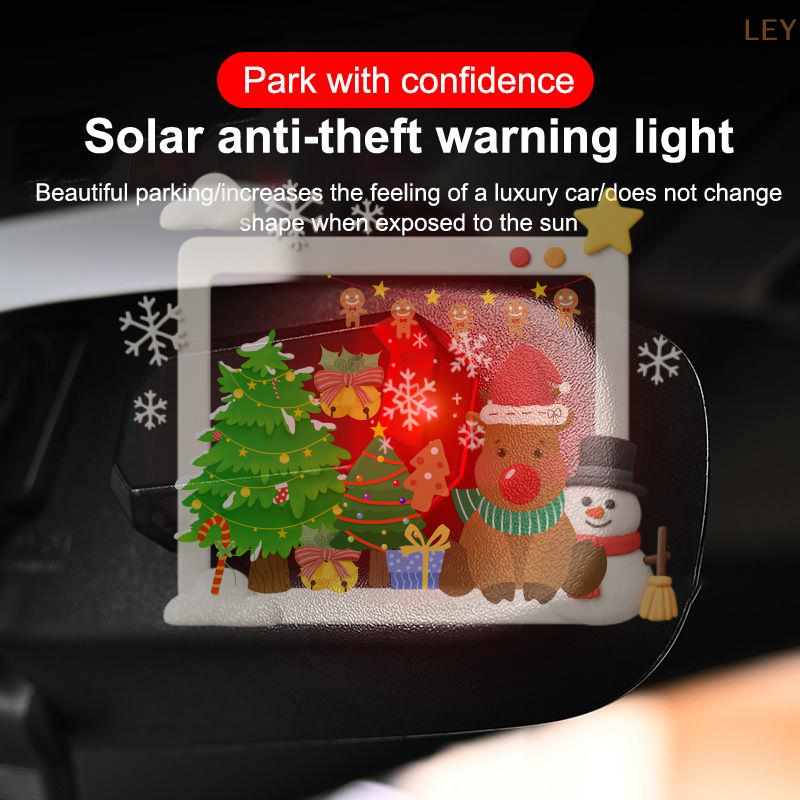 Car Mini LED Solar Power Warni - Outdoor Lighting Wireless incelemesi ve fiyatı