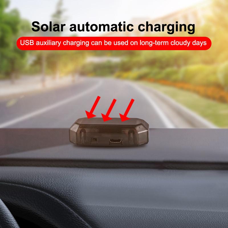 Car Mini LED Solar Power Warni - Outdoor Lighting Wireless incelemesi ve fiyatı