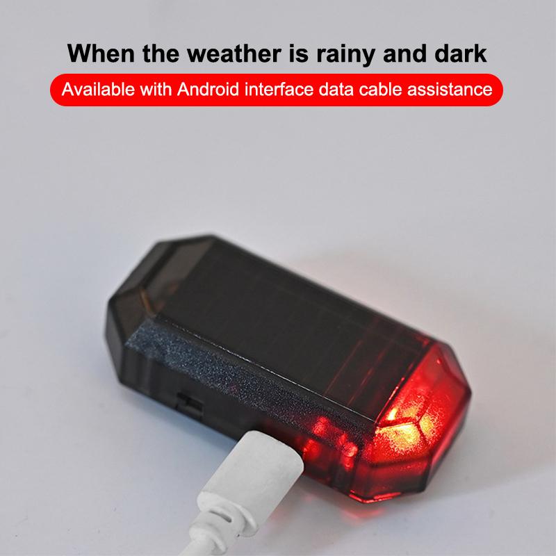 Car Mini LED Solar Power Warni - Outdoor Lighting Wireless incelemesi ve fiyatı