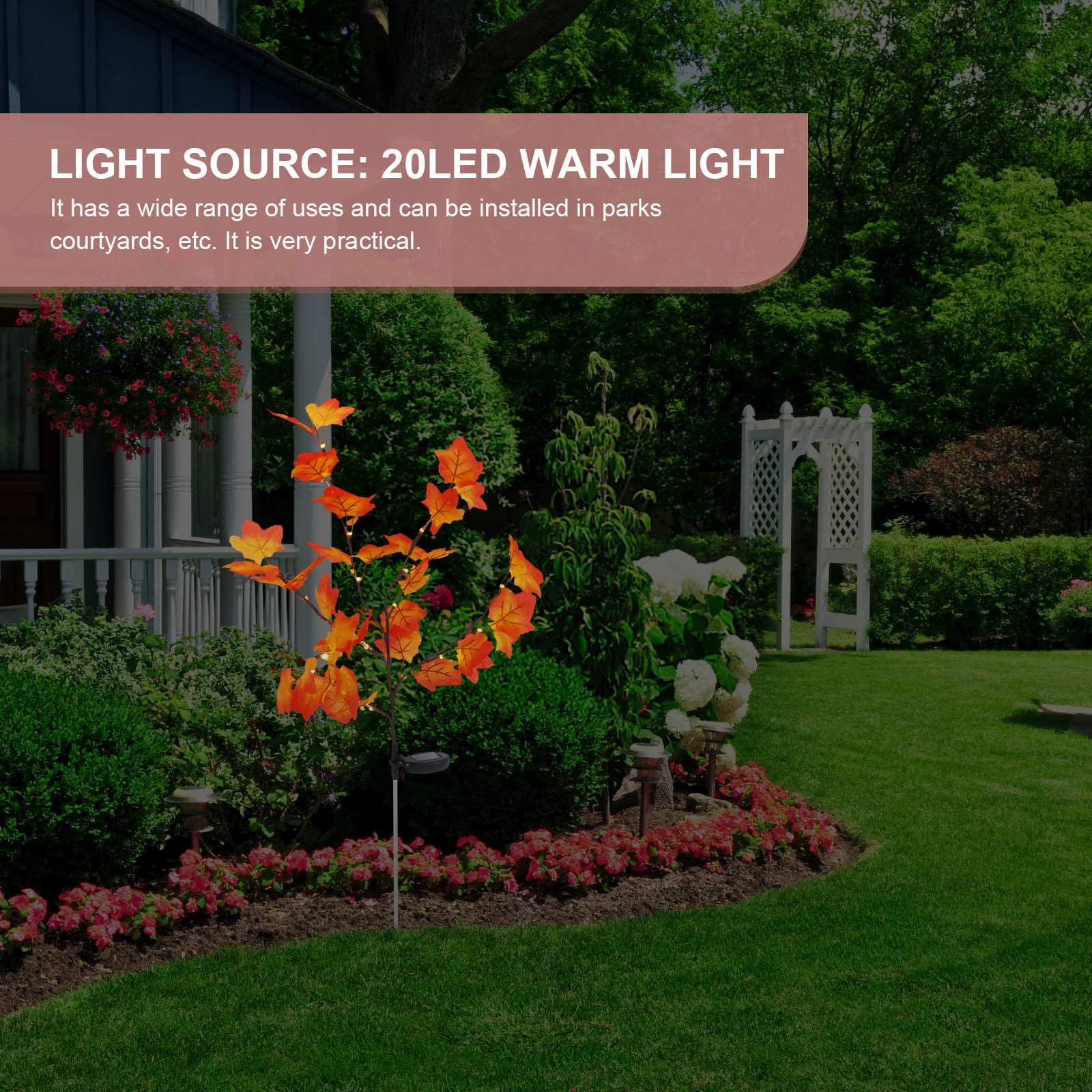Solar Lights for outside Lands - Outdoor Lighting Tree incelemesi ve fiyatı