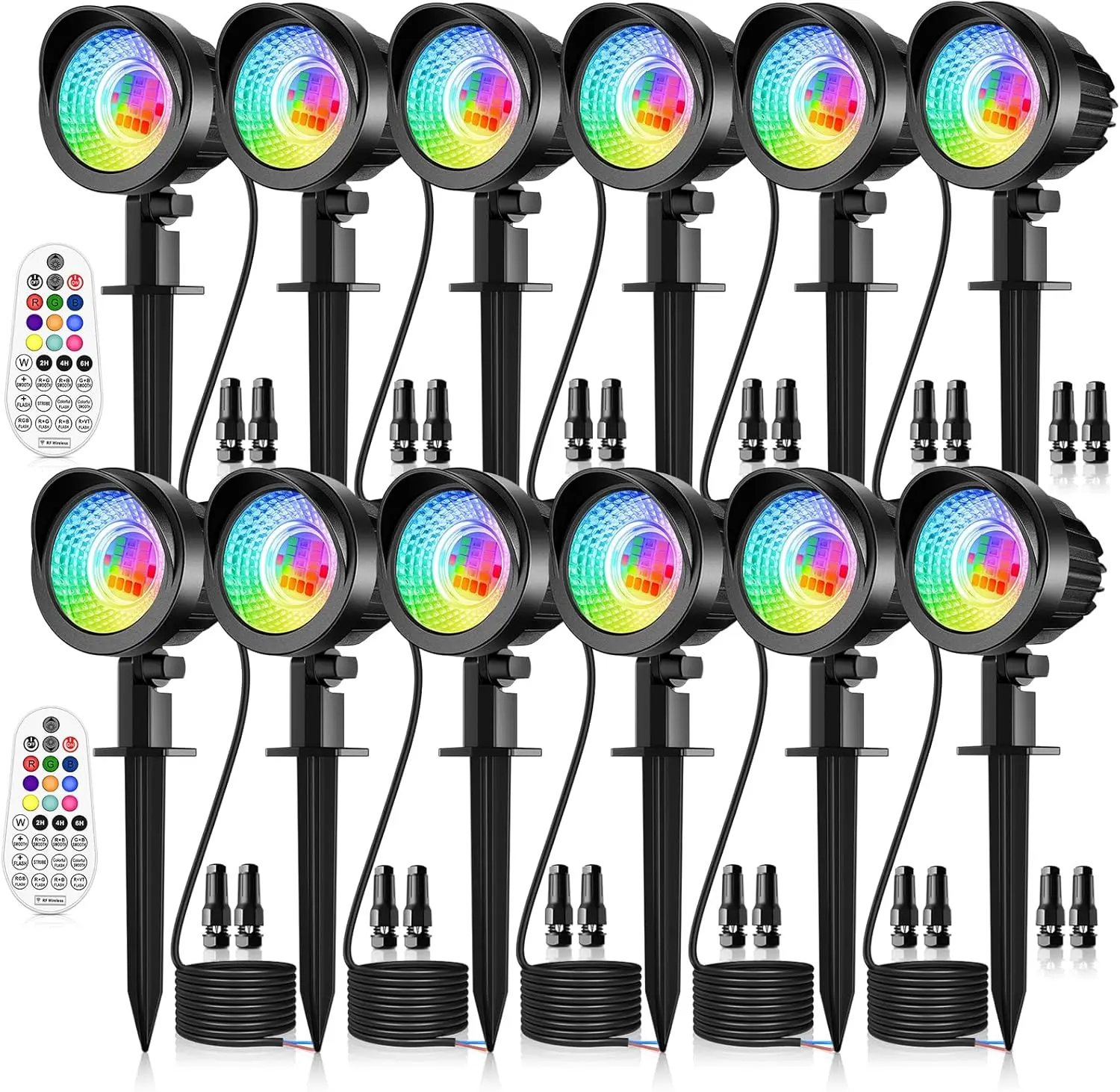 15W RGB Landscape Lights 12V 2 - Outdoor Lighting Low Voltage incelemesi ve fiyatı