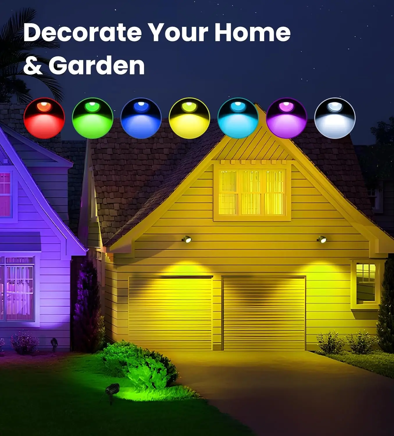 15W RGB Landscape Lights 12V 2 - Outdoor Lighting Low Voltage incelemesi ve fiyatı