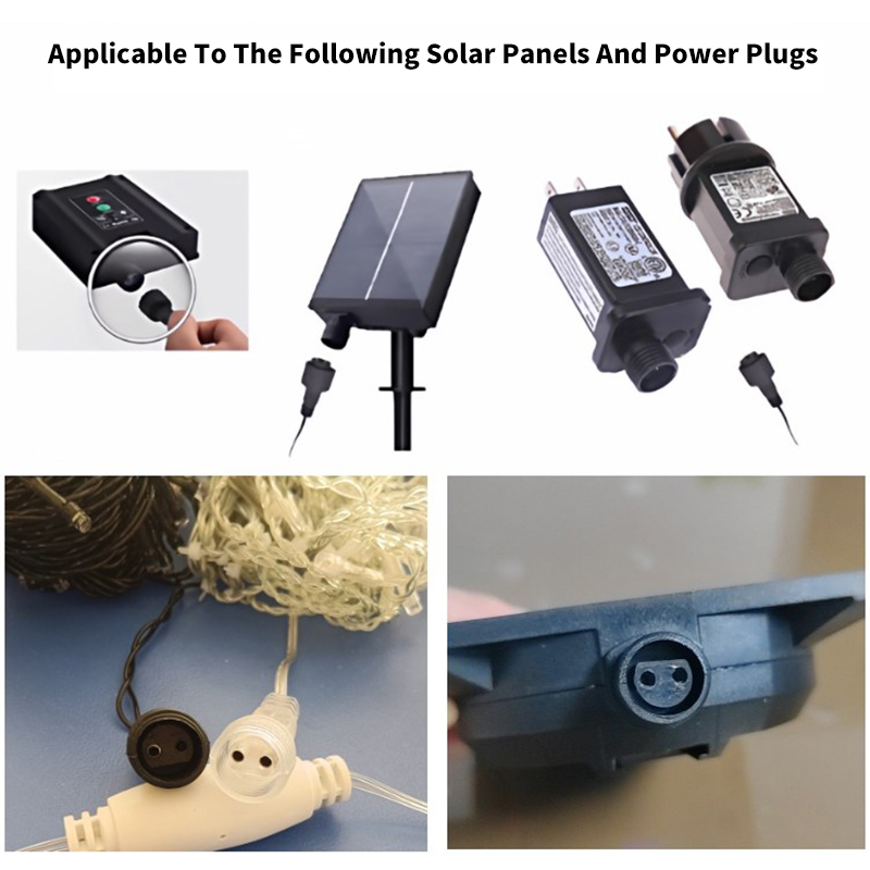 Outdoor 2Pin LED Connector wit - Outdoor Lighting Connectors incelemesi ve fiyatı