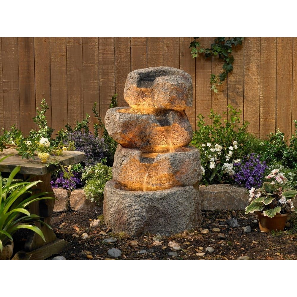 Glacial Rock Zen Rustic Outdoo - Outdoor Zen Lighting incelemesi ve fiyatı