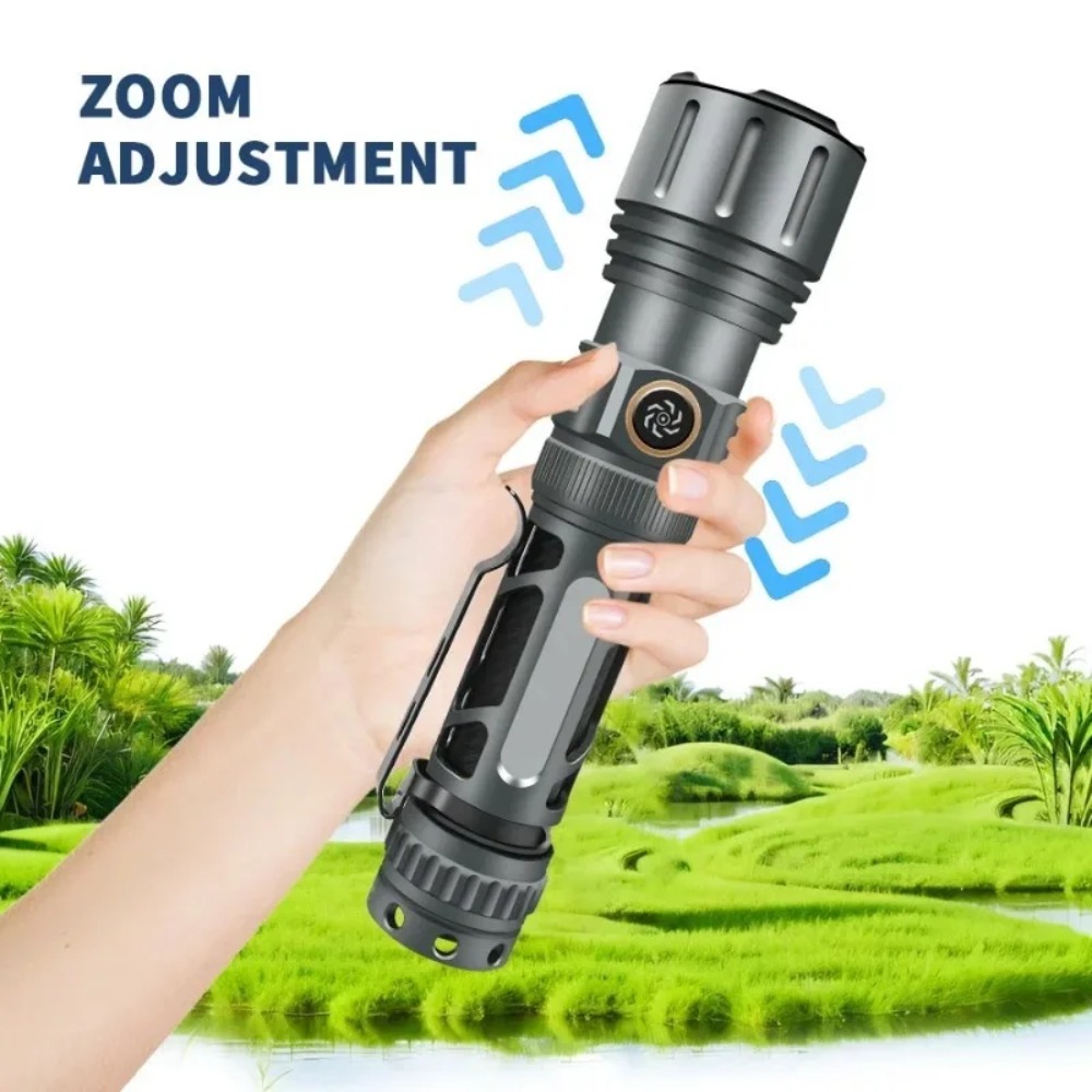 Super Bright Flashlight Portab - Outdoor Lighting Rechargeable incelemesi ve fiyatı