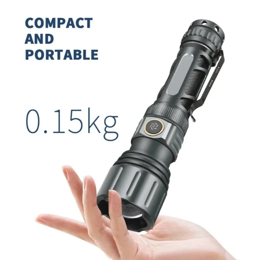 Super Bright Flashlight Portab - Outdoor Lighting Rechargeable incelemesi ve fiyatı