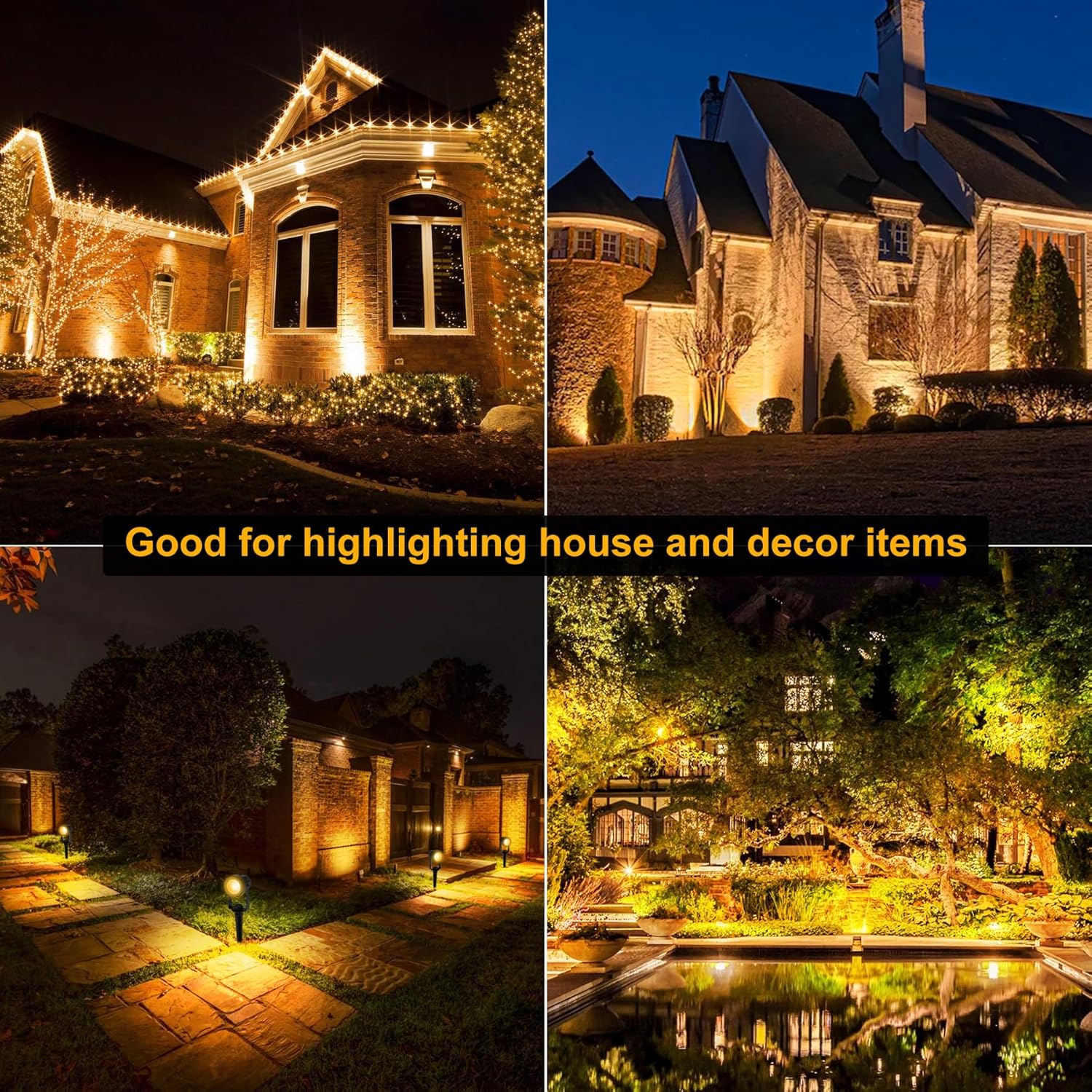 4/6/8LEDS 3000K Outdoor Spotli - Outdoor Lighting Low Voltage incelemesi ve fiyatı