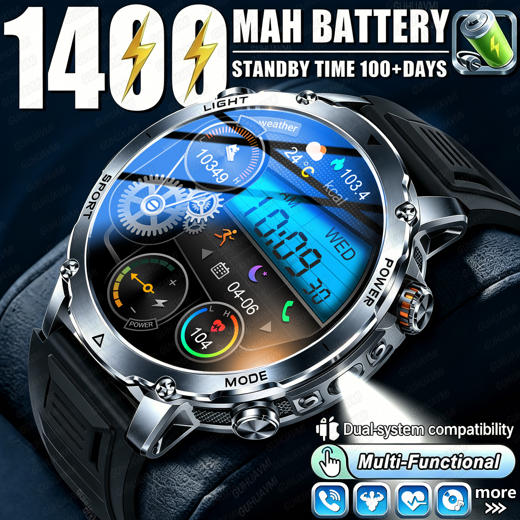 Newly Durable 1400mAh Large Ba - Outdoor Lighting Zones incelemesi ve fiyatı