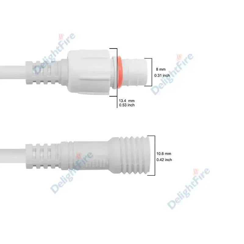 2pin/3pin/4pin LED Waterproof  - Outdoor Lighting Connectors incelemesi ve fiyatı