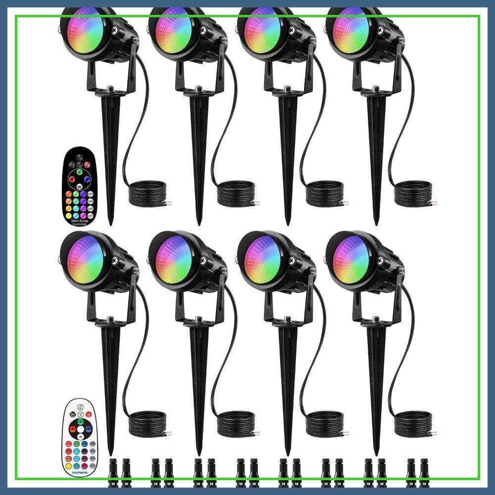 12W RGB Color Changing Landsca - Outdoor Lighting Connectors incelemesi ve fiyatı