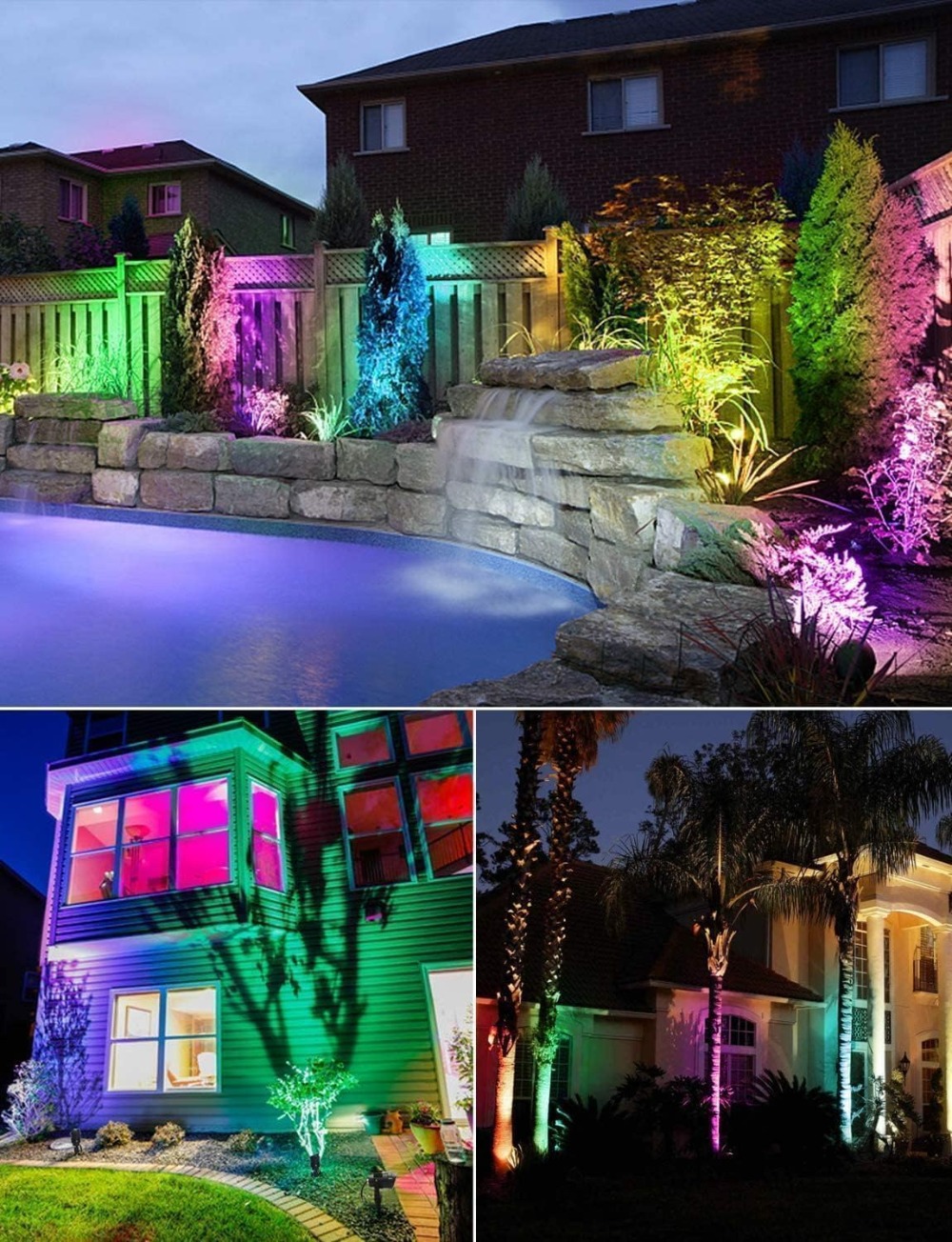 12W RGB Color Changing Landsca - Outdoor Lighting Connectors incelemesi ve fiyatı