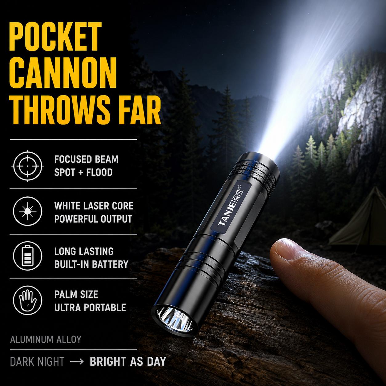Outdoor Flashlight Small Mini  - Outdoor Lighting Types incelemesi ve fiyatı