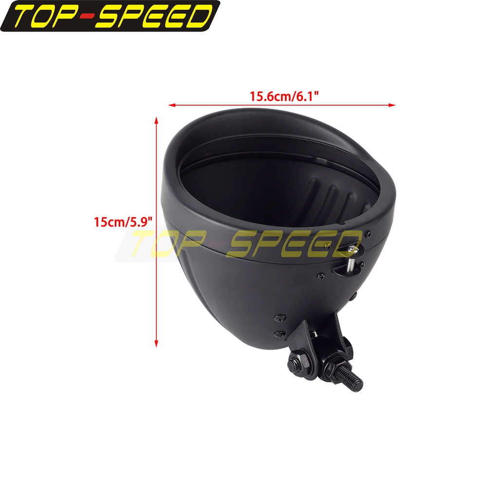 Black/Chrome Motorcycle Headla - Outdoor Lighting Unit incelemesi ve fiyatı