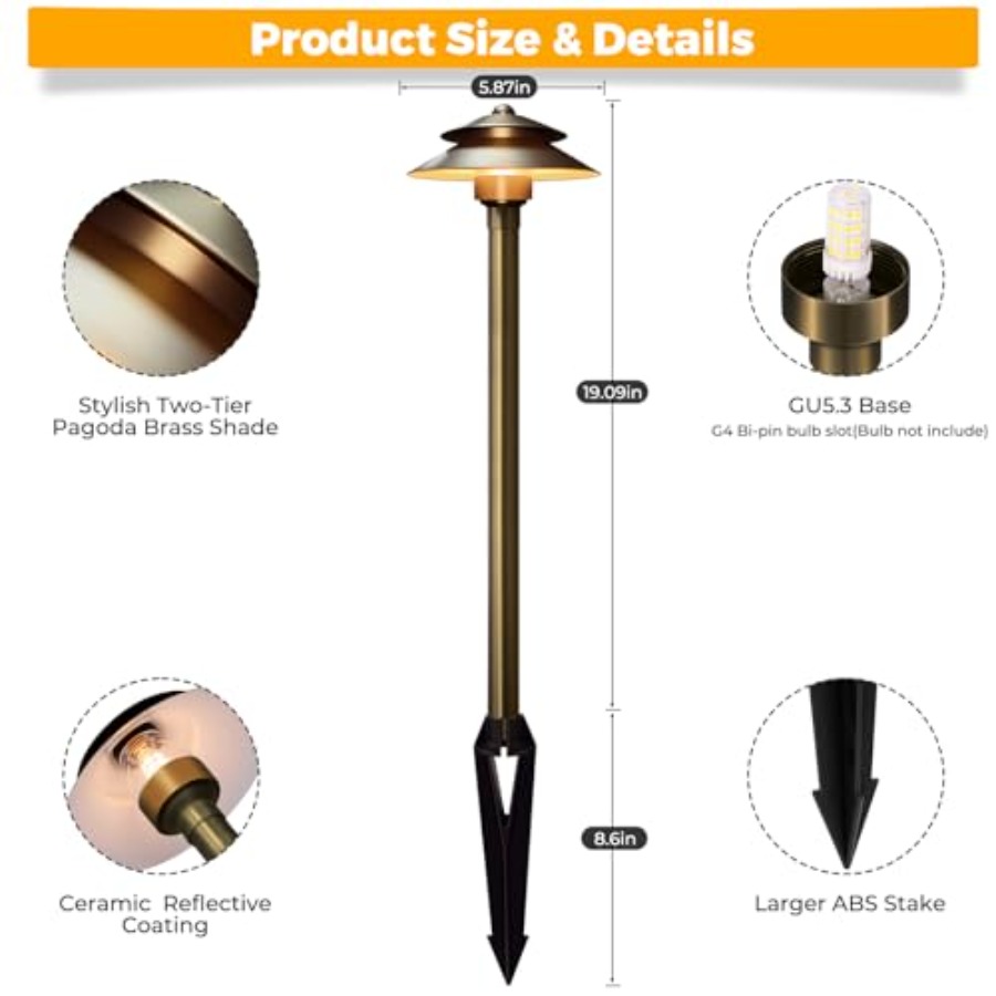 Solid Brass Low Voltage Landsc - Outdoor Lighting Low Voltage incelemesi ve fiyatı