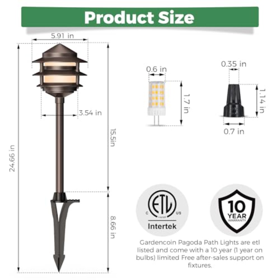 Pagoda Low Voltage Landscape P - Outdoor Lighting Low Voltage incelemesi ve fiyatı