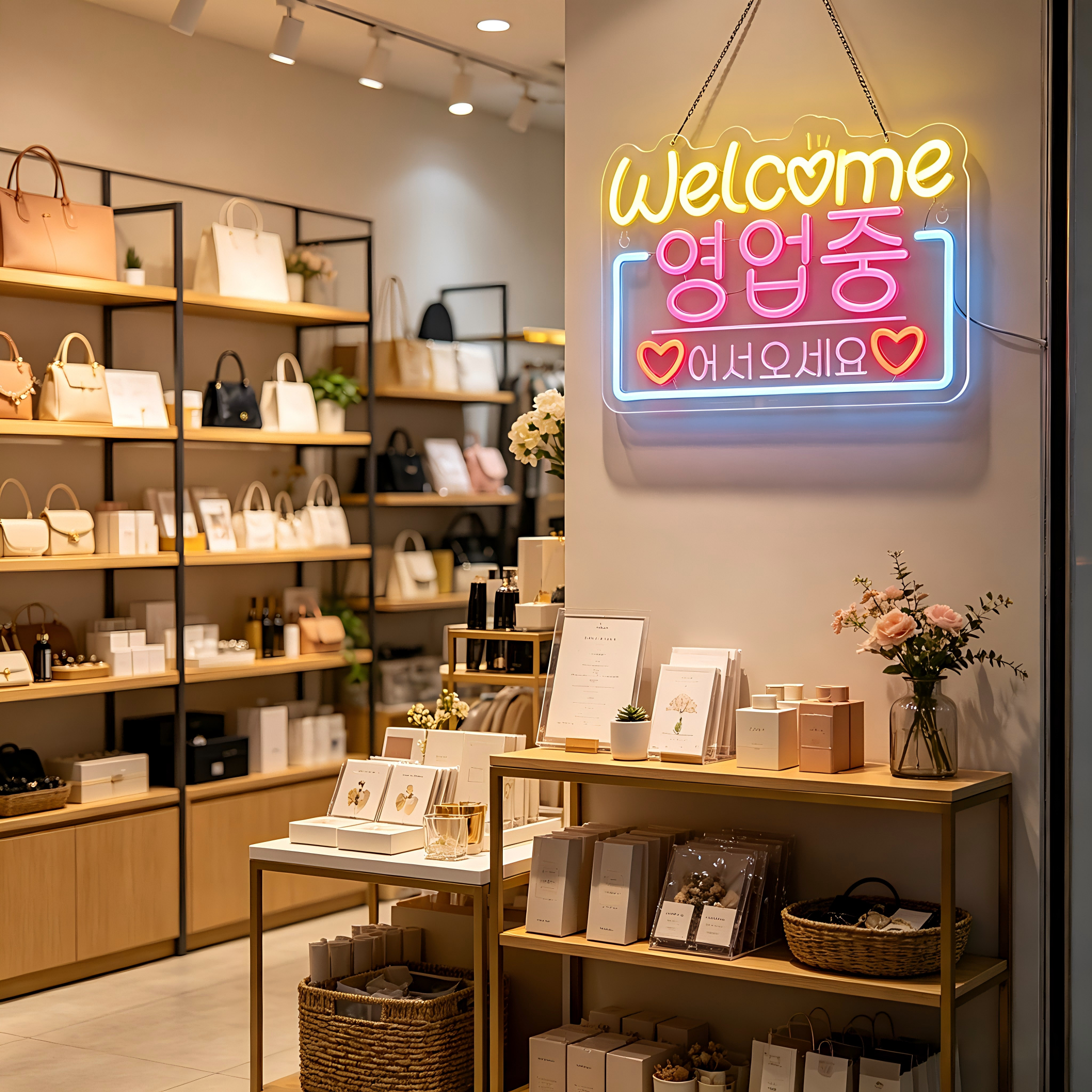 Korean Welcome on Sale Neon Si - Outdoor Lighting For Store incelemesi ve fiyatı