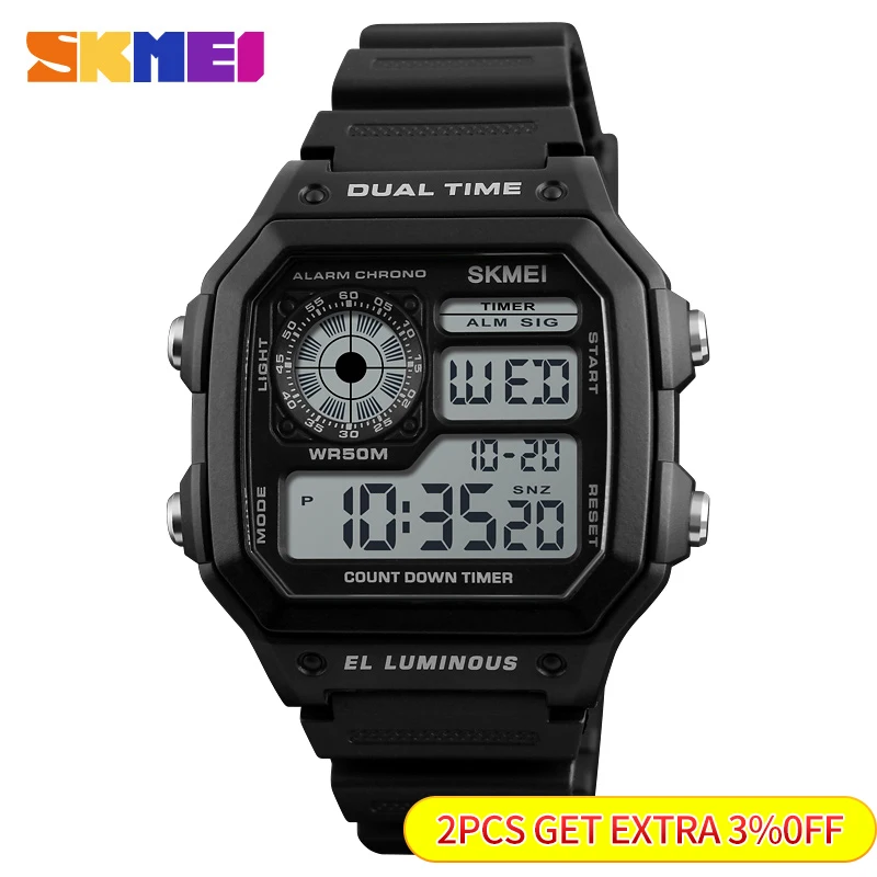 Skmei  Fashion Men PU Strap Mu - Outdoor Lighting Zones incelemesi ve fiyatı