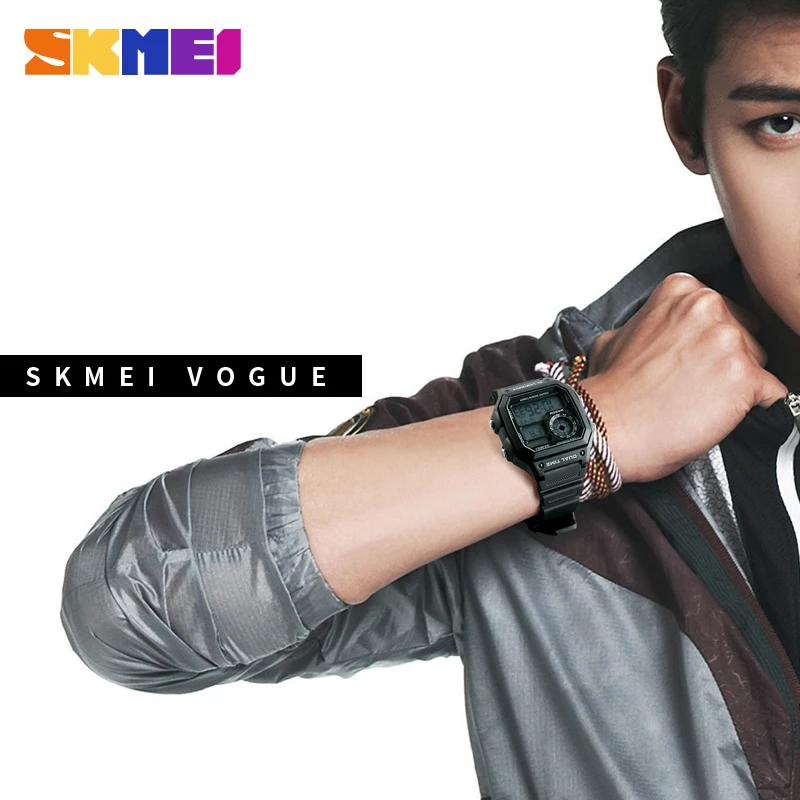 Skmei  Fashion Men PU Strap Mu - Outdoor Lighting Zones incelemesi ve fiyatı