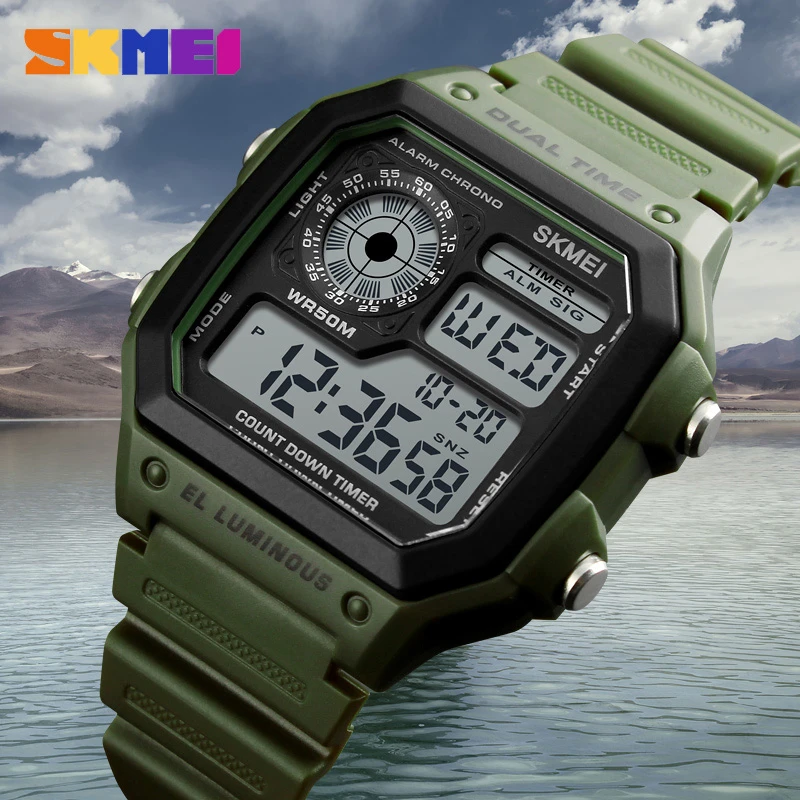 Skmei  Fashion Men PU Strap Mu - Outdoor Lighting Zones incelemesi ve fiyatı